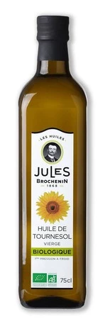 Jules Brochenin − Olej słonecznikowy Virgin BIO − 750 ml