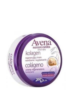 Avena Collagen Regeneration Cream regenerujący krem do ciała z kolagenem 200g