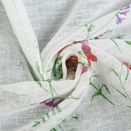 FIRANA GOTOWA SYLWIA NA TAŚMIE 150 X 60 CM BIAŁY