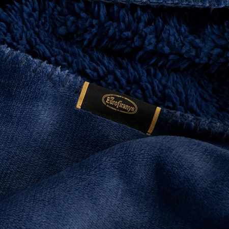 KOC TEDY 150 X 200 CM GRANATOWY