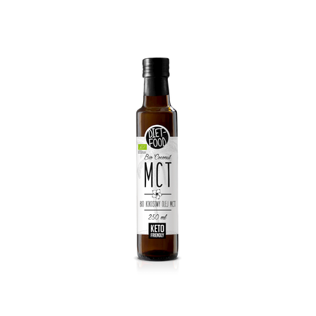 DIET-FOOD OLEJ KOKOSOWY MCT KETO BIO 250 ml