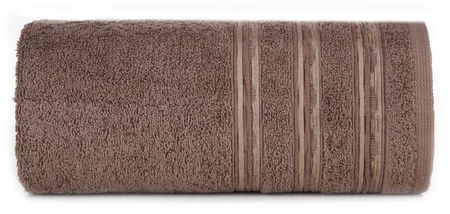 RĘCZNIK JONAS (04) 50 X 90 CM BRĄZOWY