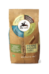 Alce Nero − Makaron z płaskurki penne BIO − 500 g