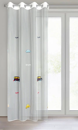 FIRANA GOTOWA ALVIN 140 X 250 CM BIAŁY