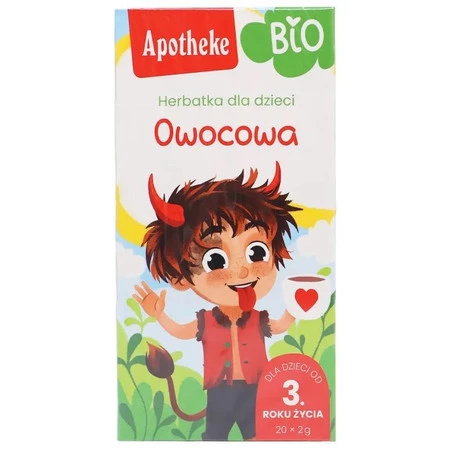 Apotheke − Herbatka dla dzieci owocowa BIO − 20 x 2 g