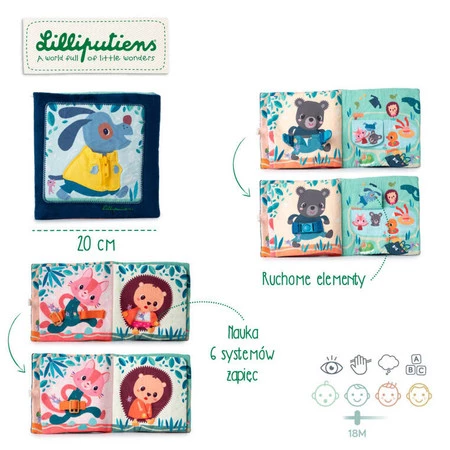 Lilliputiens Książeczka edukacyjna