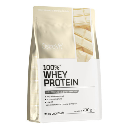 OstroVit białko 100% Whey Protein 700 g białej czekolady