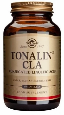 CLA - Tonalin 1300 mg (Sprzężony Kwas Linolowy) z oleju z Nasion Krokosza (60 kaps.)