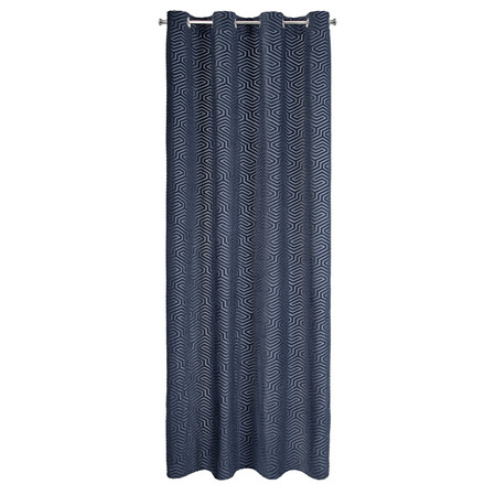 ZASŁONA GOTOWA INGA 140 X 250 CM GRANATOWY