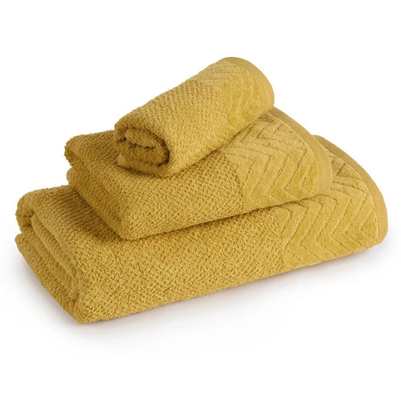 Ręcznik Loren (07) 30 x 50 cm, Musztardowy