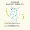 GreenAware, Kompostowalne worki na śmieci 60 L, 5 szt.
