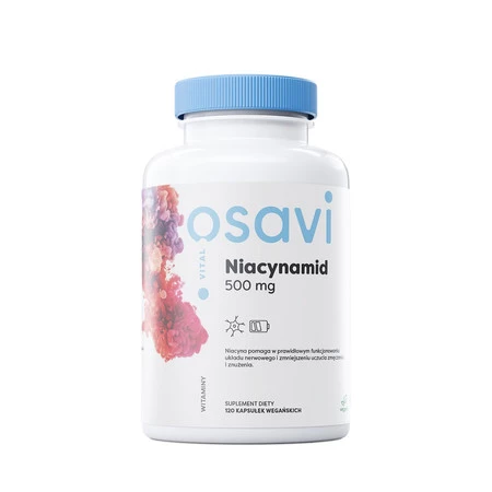 Niacynamid 500 mg (120 kaps.)