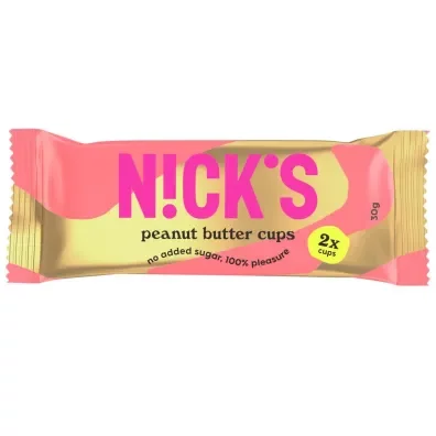 N!CK'S Baton z nadzieniem z masła orzechowego bez cukru 30g
