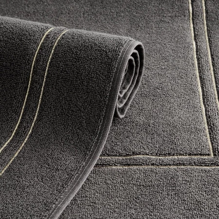 DYWANIK ŁAZIENKOWY OLIVIA (03) 50 X 70 CM STALOWY