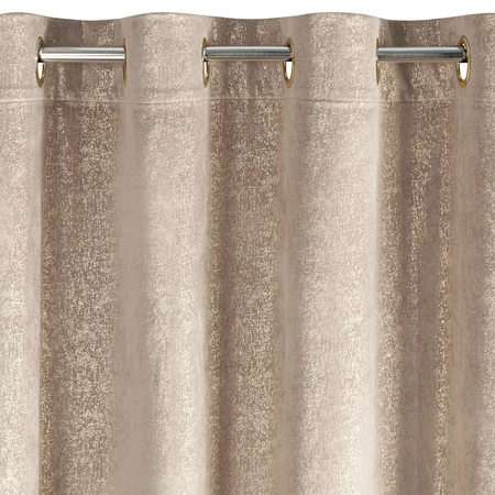 Zasłona ZAS/BETHY/BRĄZ 135X250 PRZELOTKI