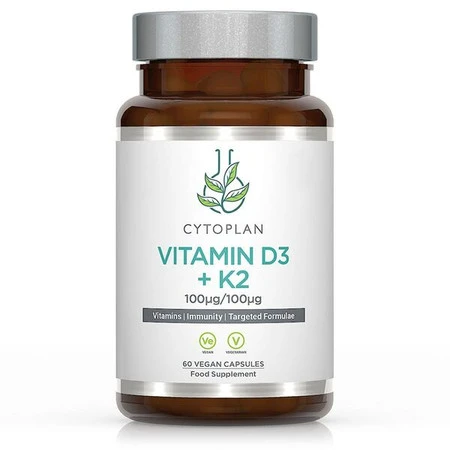 Cytoplan Vitamin D3 + K2 wsparcie kości i odporności 60 kaps.