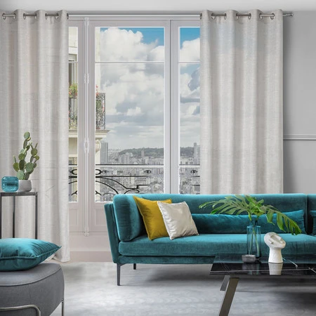 ZASŁONA GOTOWA ANITA 140 X 250 CM SZARY