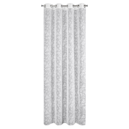 ZASŁONA GOTOWA HOLLY 140 X 250 CM BIAŁY