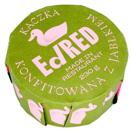 EdRED Kaczka Konfitowana Z Jabłkiem 230 g