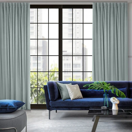 ZASŁONA GOTOWA MADLEN NA TAŚMIE 140 X 300 CM SZARY