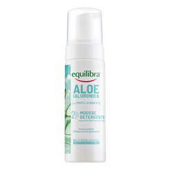 Equilibra Pianka Oczyszczajaca Aloes i kwasem hialuronowym  150ml