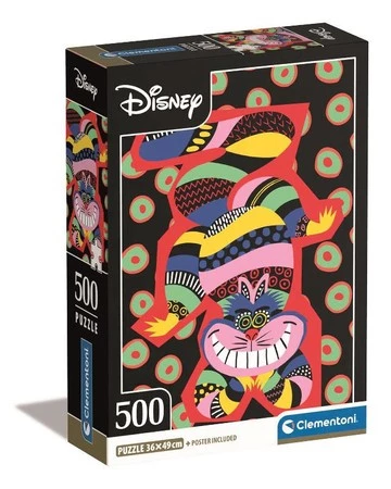 Clementoni Puzzle 500el Compact The Cheshire Cat 35533