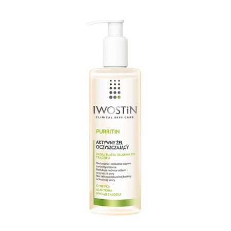 Iwostin Purritin Aktywny żel oczyszczający 300 ml
