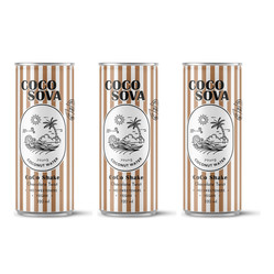 Zestaw: 3x Woda kokosowa czekoladowa 320 ML