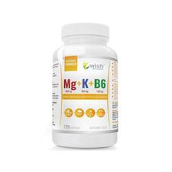 Wish Komplek Witamin i Minerałów Mg+K+B6 120 kaps.