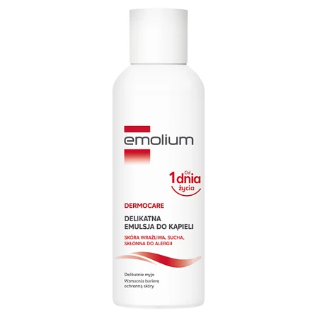 Emolium Dermocare Delikatna emulsja do kąpieli 400 ml