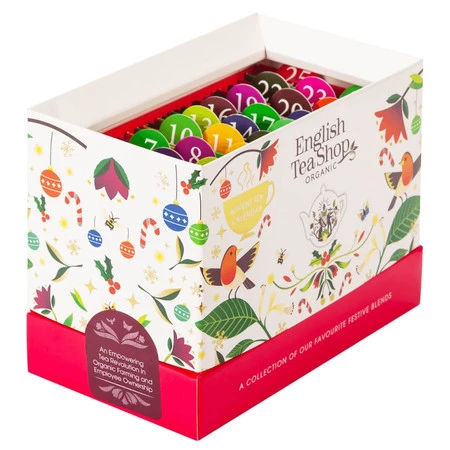 English Tea Shop, Herbata BIO Kalendarz Adwentowy, 25 saszetek