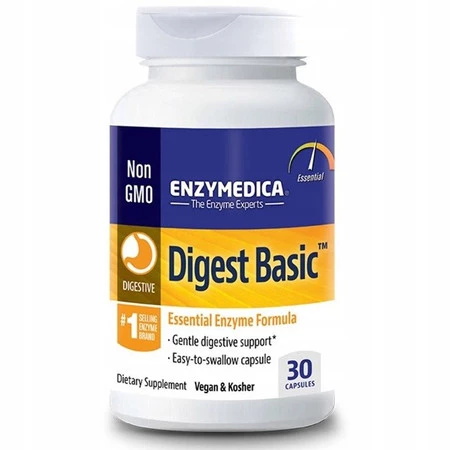 Enzymedica Digest Basic™ na wsparcie układu pokarmowego 30 kaps.