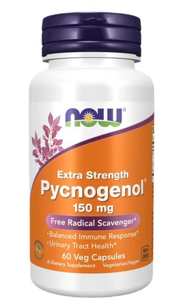 Now Foods Pycnogenol 150 mg Extra Strenght na wsparcie układu krążenia 60 kaps. vege
