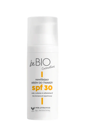 beBIO krem nawilżający do twarzy SPF30 50ml