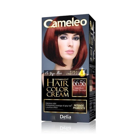 Omega Permanent Hair Color Cream trwale koloryzująca farba do włosów 66.56 Wild Plum
