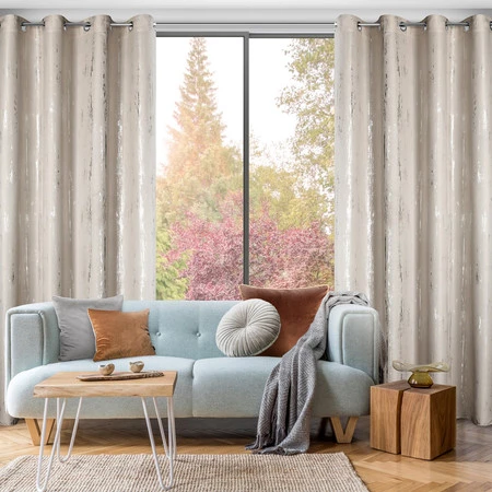 ZASŁONA GOTOWA LIBI 140 X 250 CM CIEMNOBEŻOWY