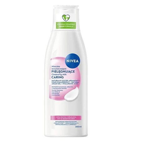 Pielęgnujące mleczko oczyszczające 200ml