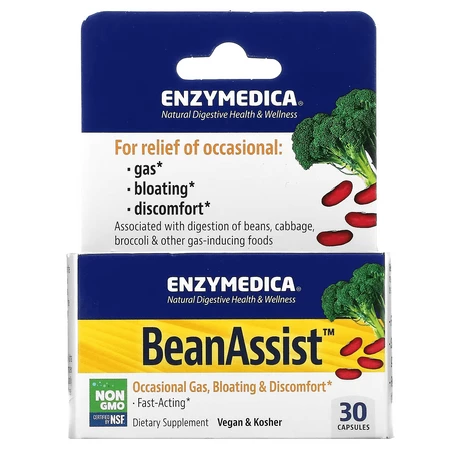 ENZYMEDICA BeanAssist (30 kaps.)