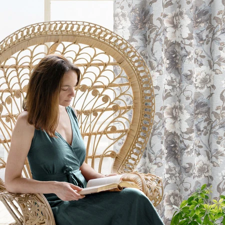 ZASŁONA GOTOWA SANDRA 140 X 250 CM POPIELATY