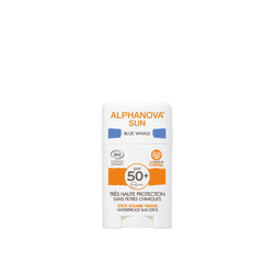 Alphanova Sun Bio, Krem z filtrem w sztyfcie, SPF50+, Blue Whale, 12 g
