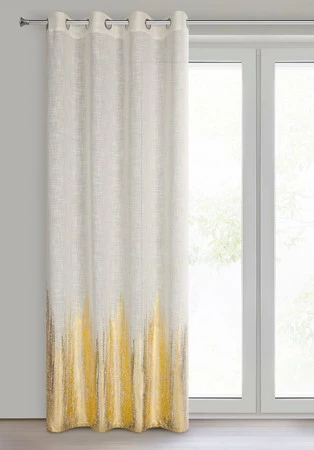 Zasłona gotowa Imani 135 x 250 cm, Naturalny