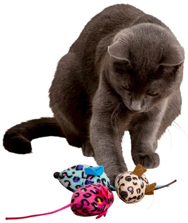 KERBL Mysz Zabawka dla kota Różne kolory 6,5cm