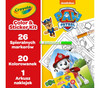 Crayola Zestaw artystyczny (kolorowanki dla dzieci, naklejki i flamastry) 47 el. Psi Patrol 4+