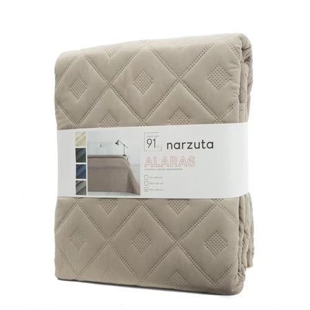 Narzuta D91 Alara6 170 x 210 cm, Ciemnobeżowy