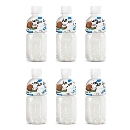 Zestaw 6x Jumi Jumi Napój kokos z nata de coco 320 ml