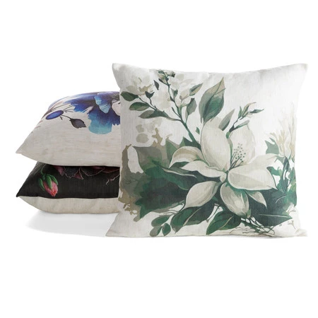 Poszewka Len 53 45 x 45 cm, Beżowy