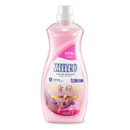 Zielko - Płyn do płukania różowy Pink Glow 1520ml