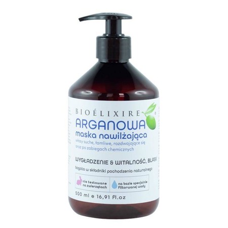 Bioelixire Arganowa Maska nawilżająca 500 ml