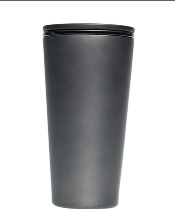 KUBEK SLIDE ZE STALI NIERDZEWNEJ ANTRACYT 420 ml - CHIC-MIC