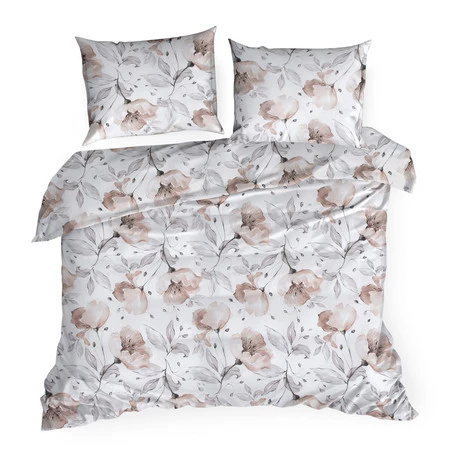 Komplet pościeli bawełnianej Nicky, 220 x 200 cm, Biały